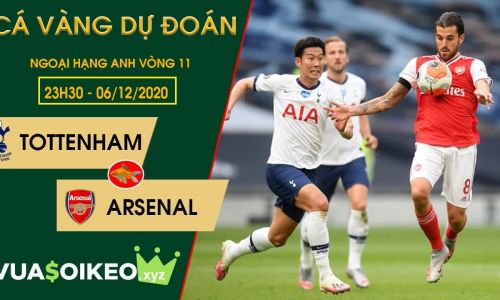Cá vàng tiên đoán Tottenham vs Arsenal, 23h30 ngày 6/12/2020 – Ngoại hạng Anh